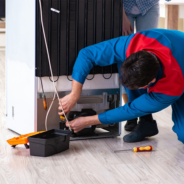 how much do you charge for refrigerator repair services in Cadott WI